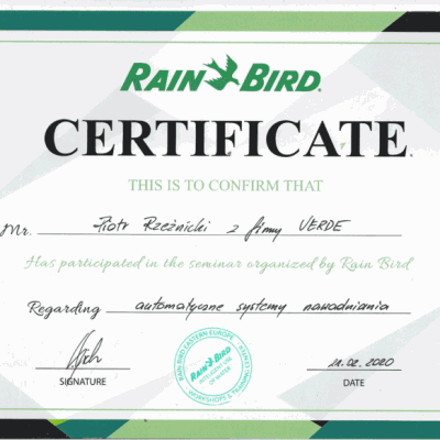 nawadnianie trawnika